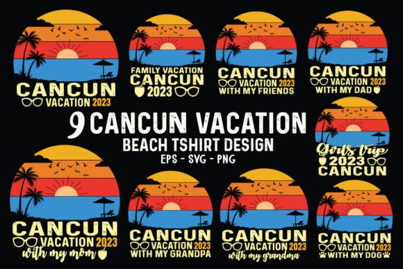 Cancun Summer Vacation 2023 Beach Shirt