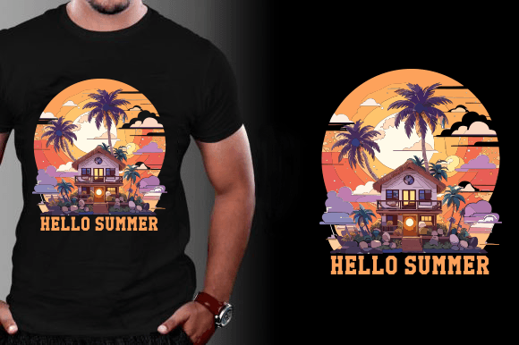 Hello Summer, T-Shirt