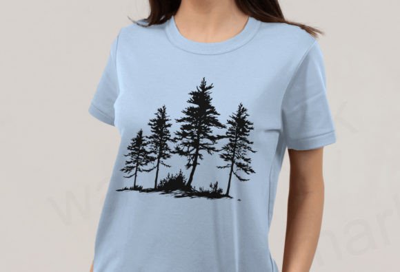 Pine Tree Svg, Tees Summer Hiking Svg, C Graphics