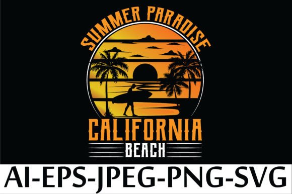 SUMMER PARADISE CALIFORNIA BEACH