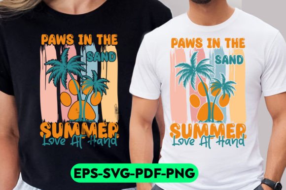 Summer Retro Vintage T-Shirt Design 03