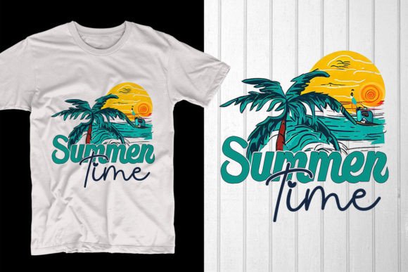 Summer Time Summer Season T Shirt Graphics