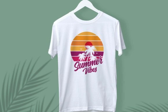 Summer-time-Typography-Vector-Tshirt-Tem Graphics