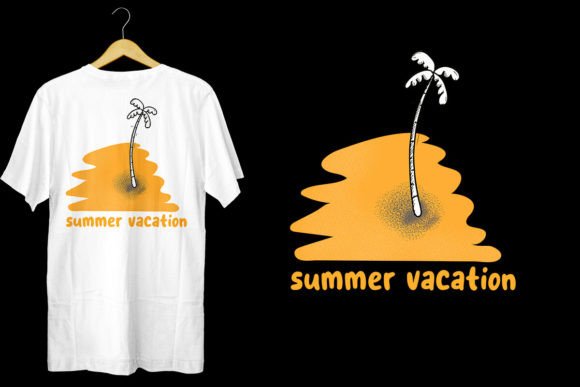 Summer Vacation Graphics for T-Shirt Designs